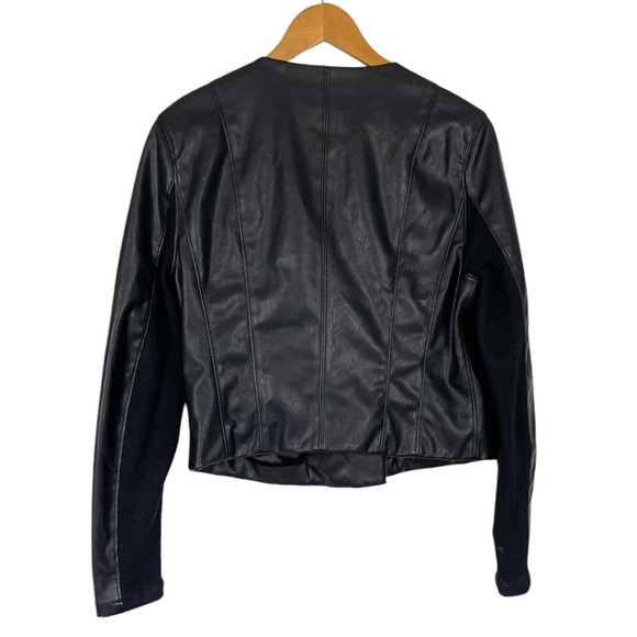 BLANKNYC Denim Record Breaker Collarless Jacket Size Medium - Picture 6 of 10